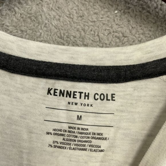 NEW Kenneth Cole Men's M Light Gray T-Shirt   4-Way Stretch & Comfort - Picture 4 of 7